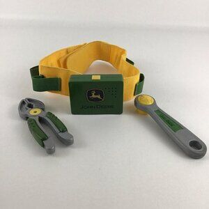 John Deere Kids Talking Tool Belt Set Pretend Play Toy Pliers Wrench Tomy